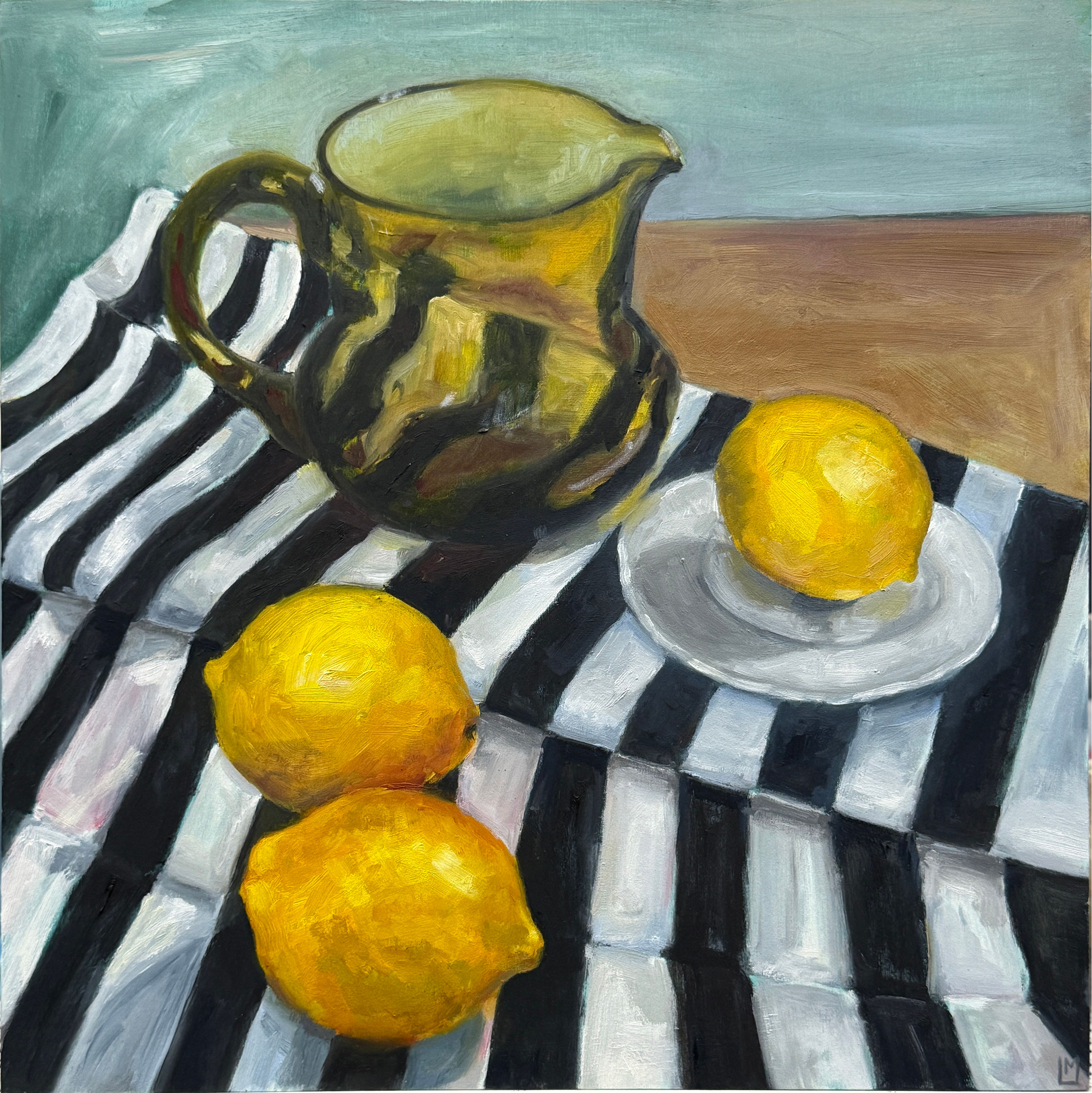 Lucia Mig "Vintage Jug with Lemons"
