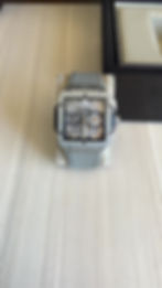Miniatura: HUBLOT SQUARE BANG CINZA 42MM