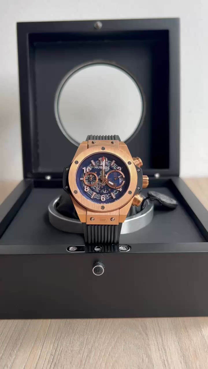 Miniatura: HUBLOT BIG BANG UNICO ROSE AZUL 44MM