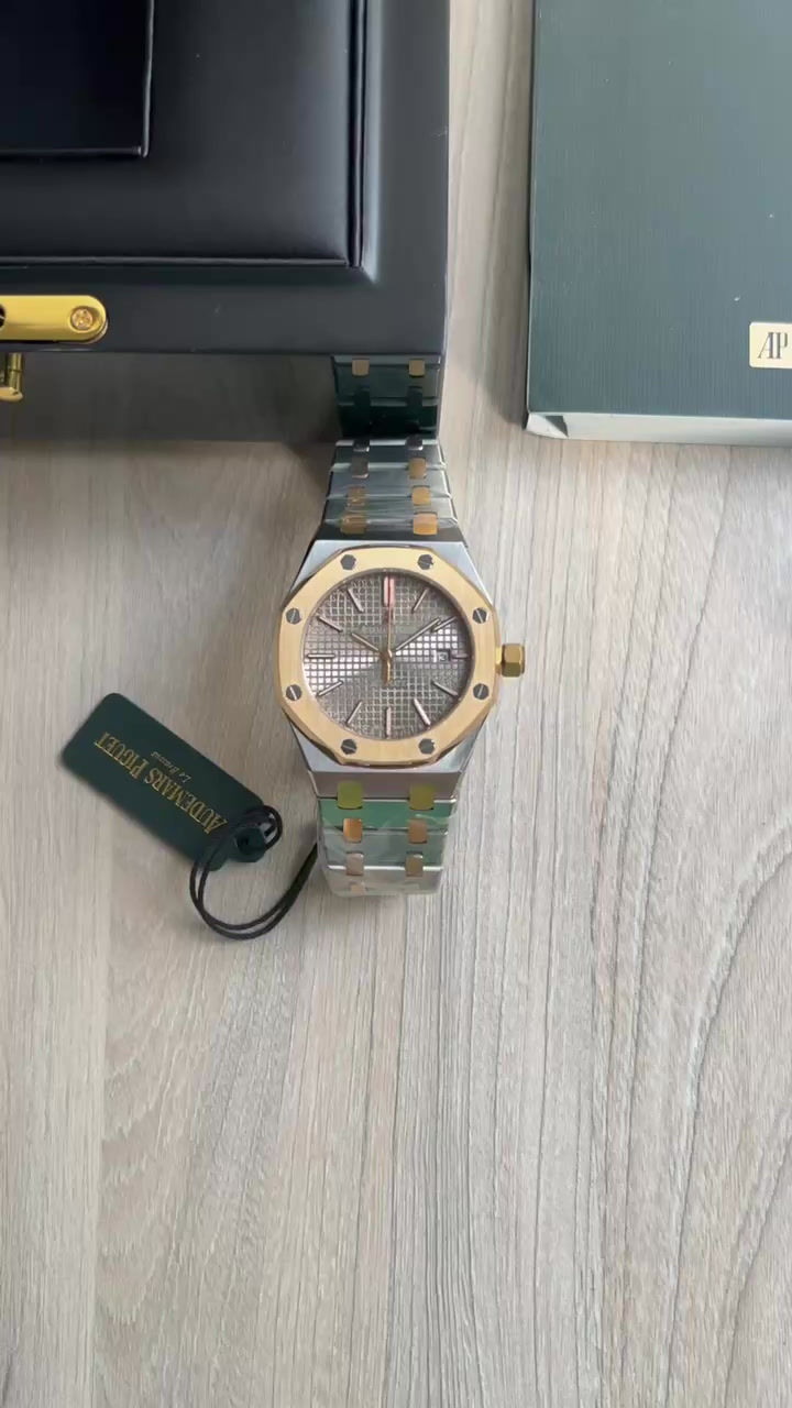 Miniatura: AUDEMARS PIGUET ROYAL OAK PRATA DOURADO 41MM
