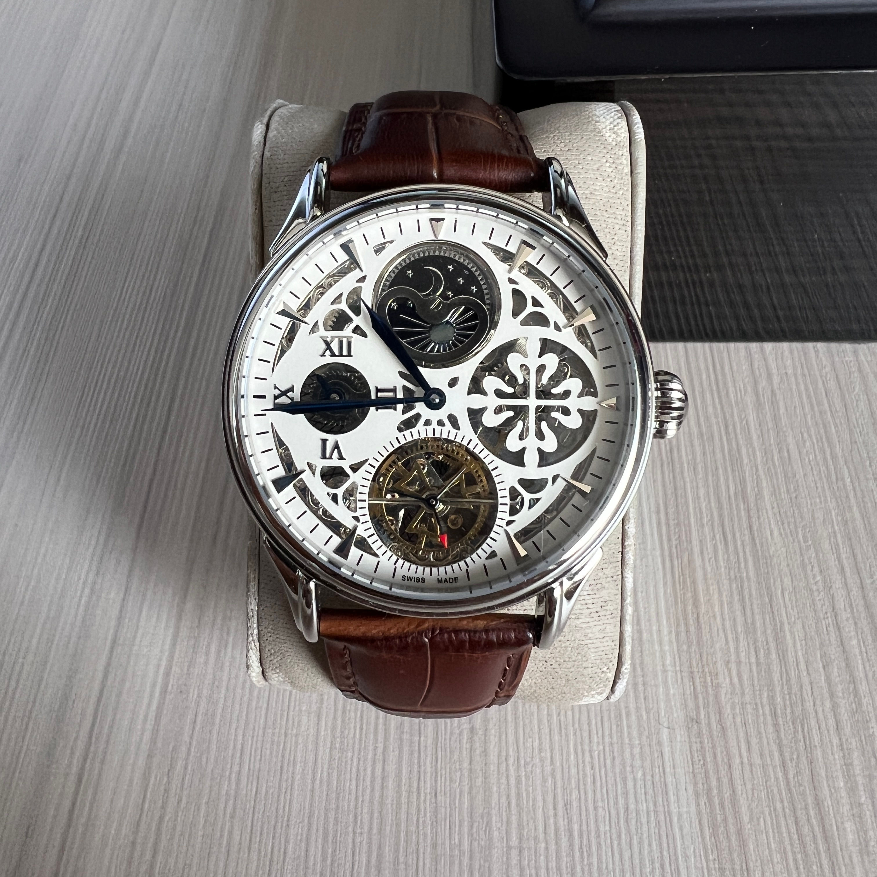 PATEK PHILIPPE PRATA AUTOMATICO 42MM