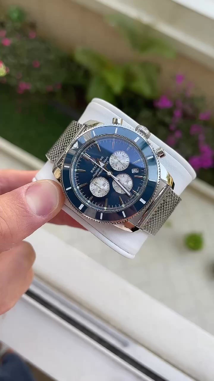 Miniatura: BREITLING SUPEROCEAN AZUL 46MM