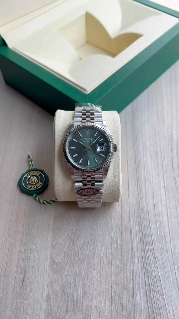 Miniatura: ROLEX DATEJUST 36MM VERDE JUBILEU 126234 SUPER CLONE