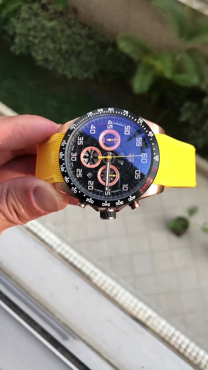 Miniatura: TAG HEUER SENNA ROSE AMARELO 45MM