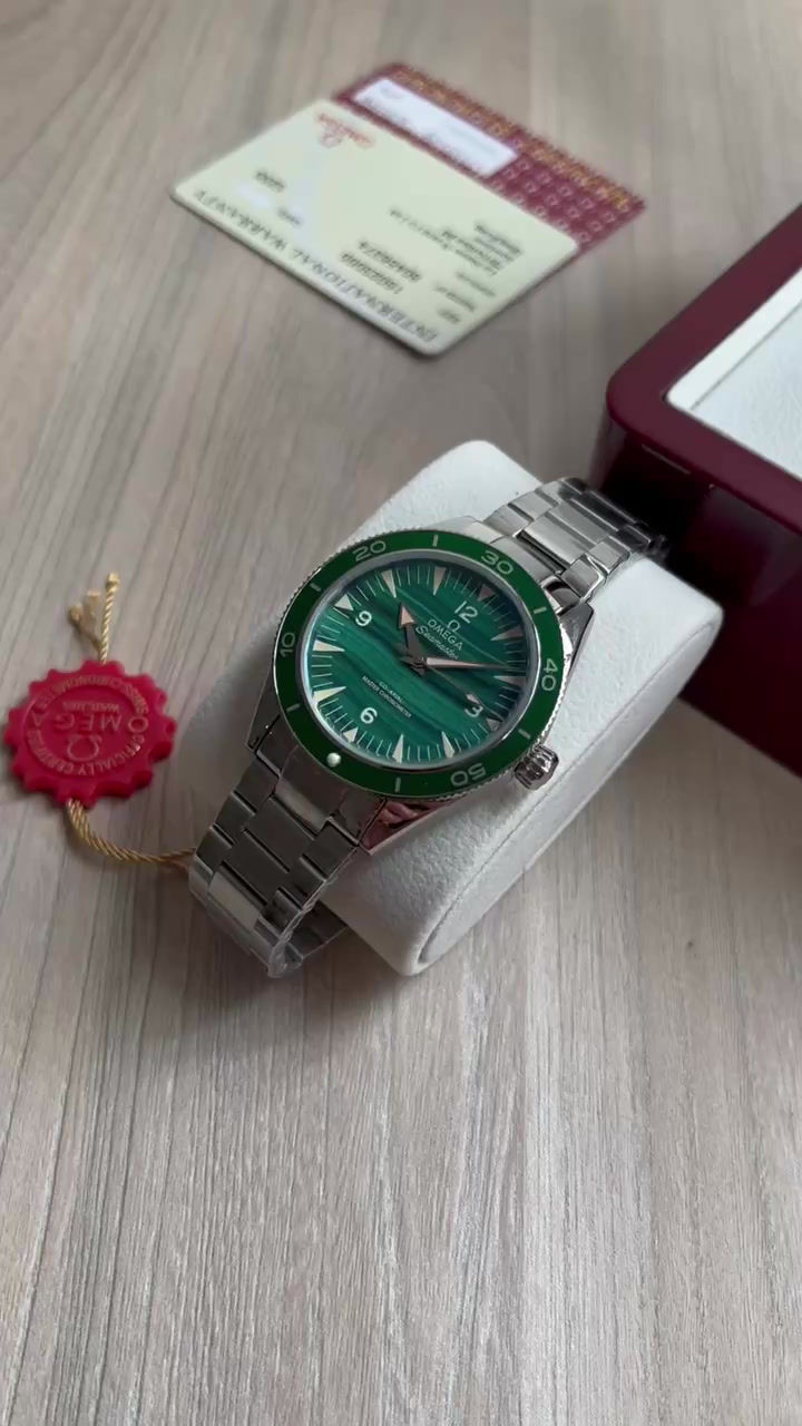 Miniatura: OMEGA SEAMASTER 300 CO-AXIAL VERDE 41MM