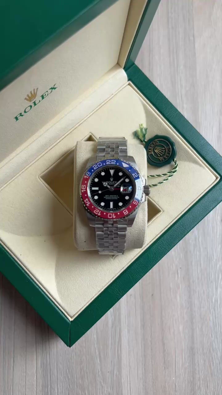 Miniatura: ROLEX GMT MASTER II PEPSI JUBILEU 40MM