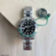 ROLEX GMT MASTER II VERDE PRETO SPRITE 40MM