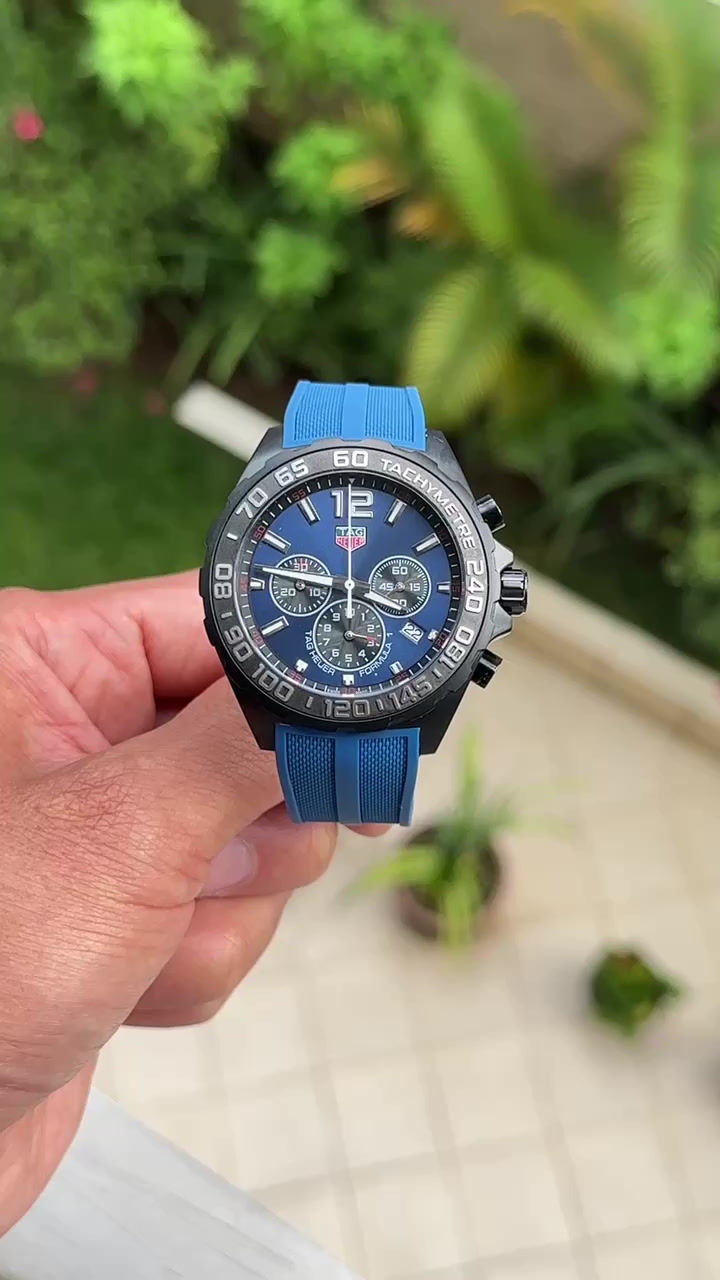 Miniatura: TAG HEUER F1 FORMULA 1 PRETO AZUL 43MM