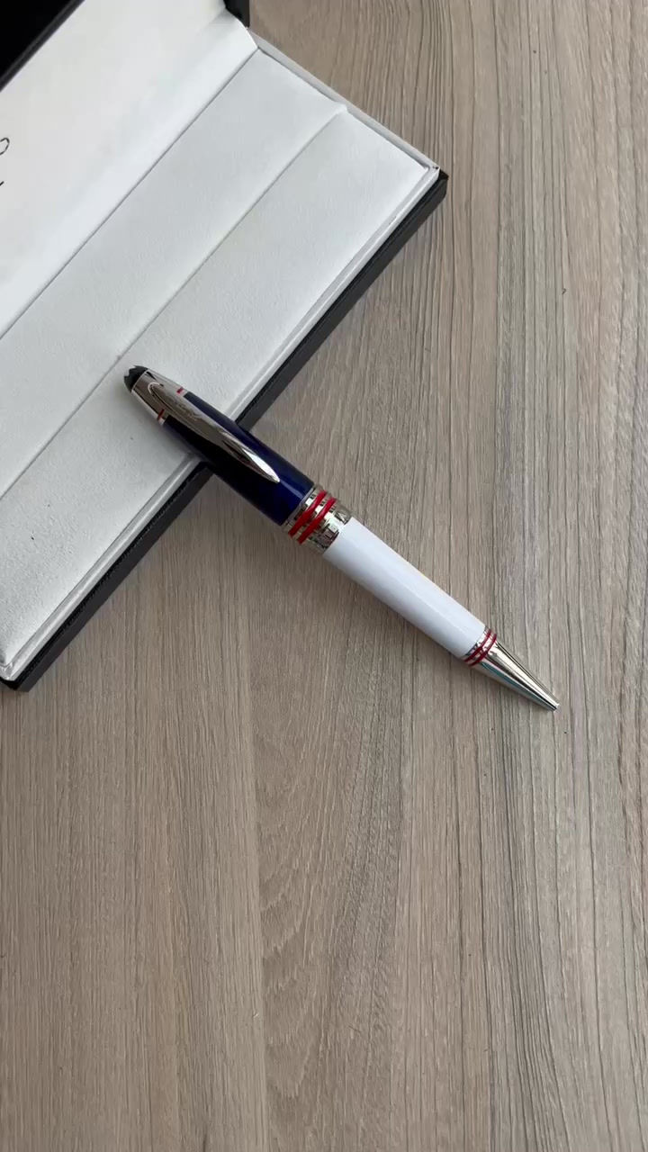 Miniatura: CANETA MONT BLANC BRANCO AZUL