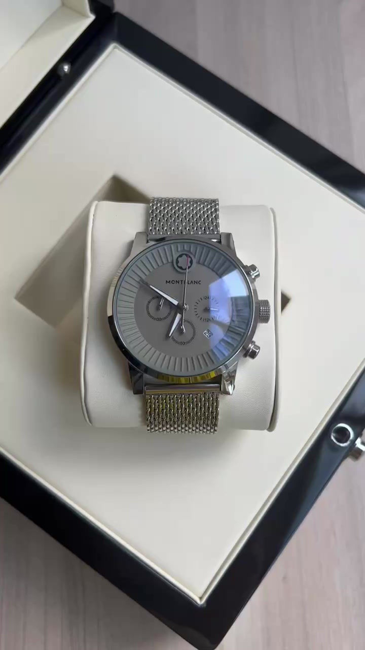 Miniatura: MONT BLANC PRATA CINZA 43MM