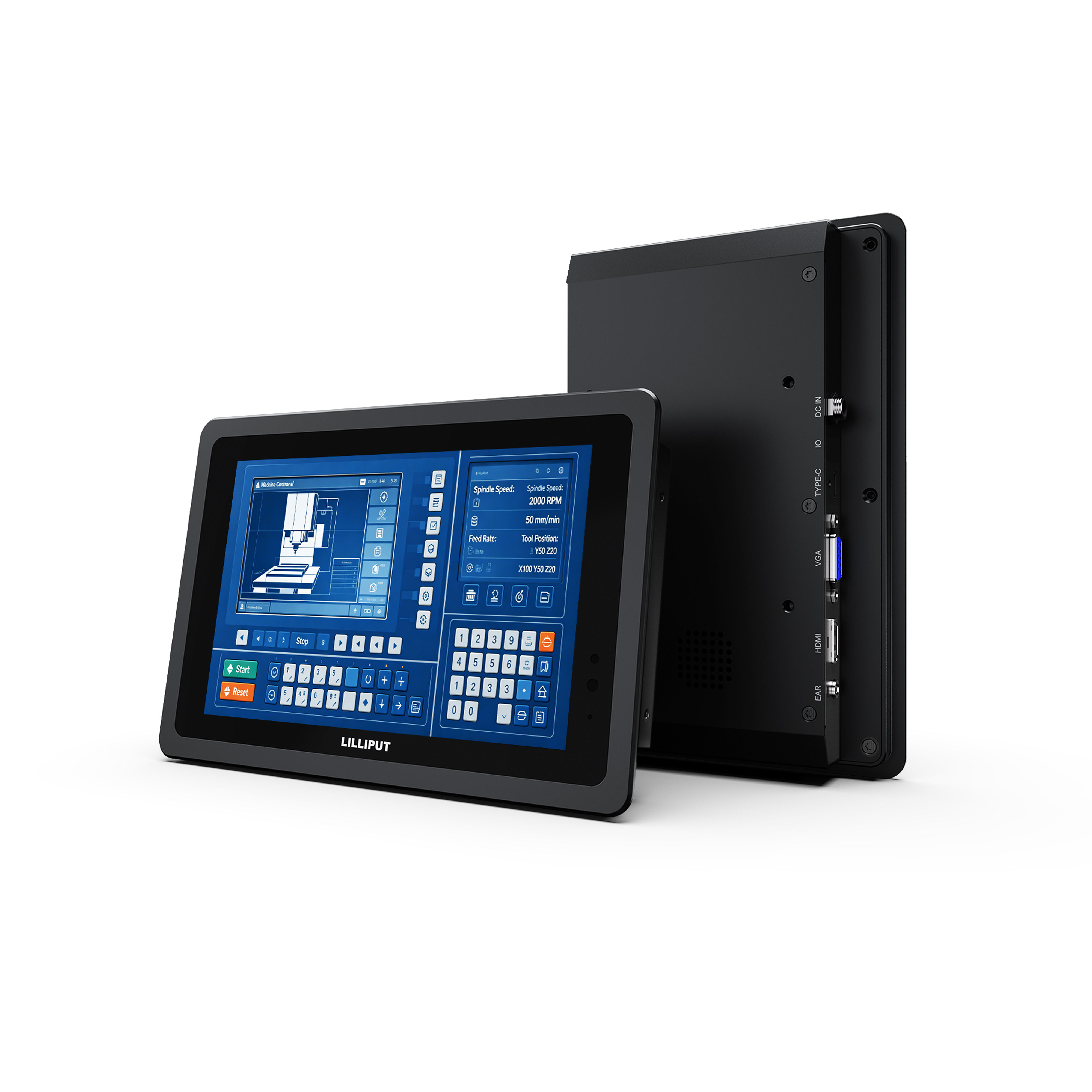 Lilliput TK719 - 7'' 1000 Nits Industrial Monitor (Touch / Non-Touch)