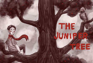 Front and back cover of The Juniper Tree by The Brothers Grimm