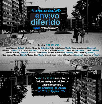Selecionada no ENCUENTRO DE ACCIÓN EN VIVO Y DIFERIDO – AVD – Bogotá – Colombia-2014 01.jp