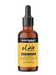 Aunt Jackie's Elixir Hair Oil Black Castor