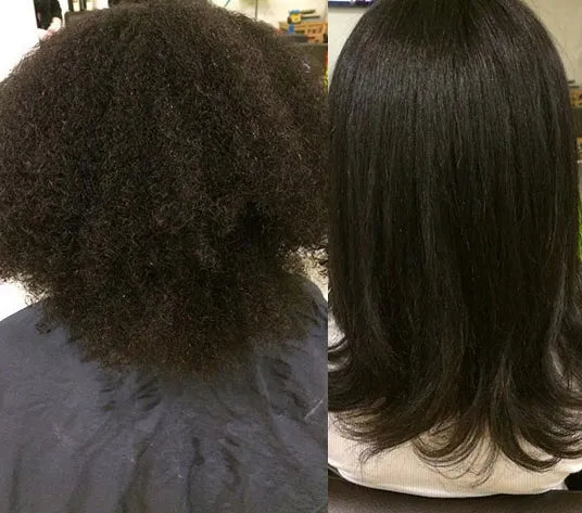 Brazilian keratin treatment