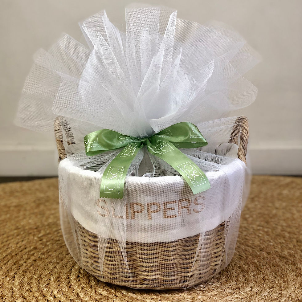 Thumbnail: Slippers Basket Natural-10300001