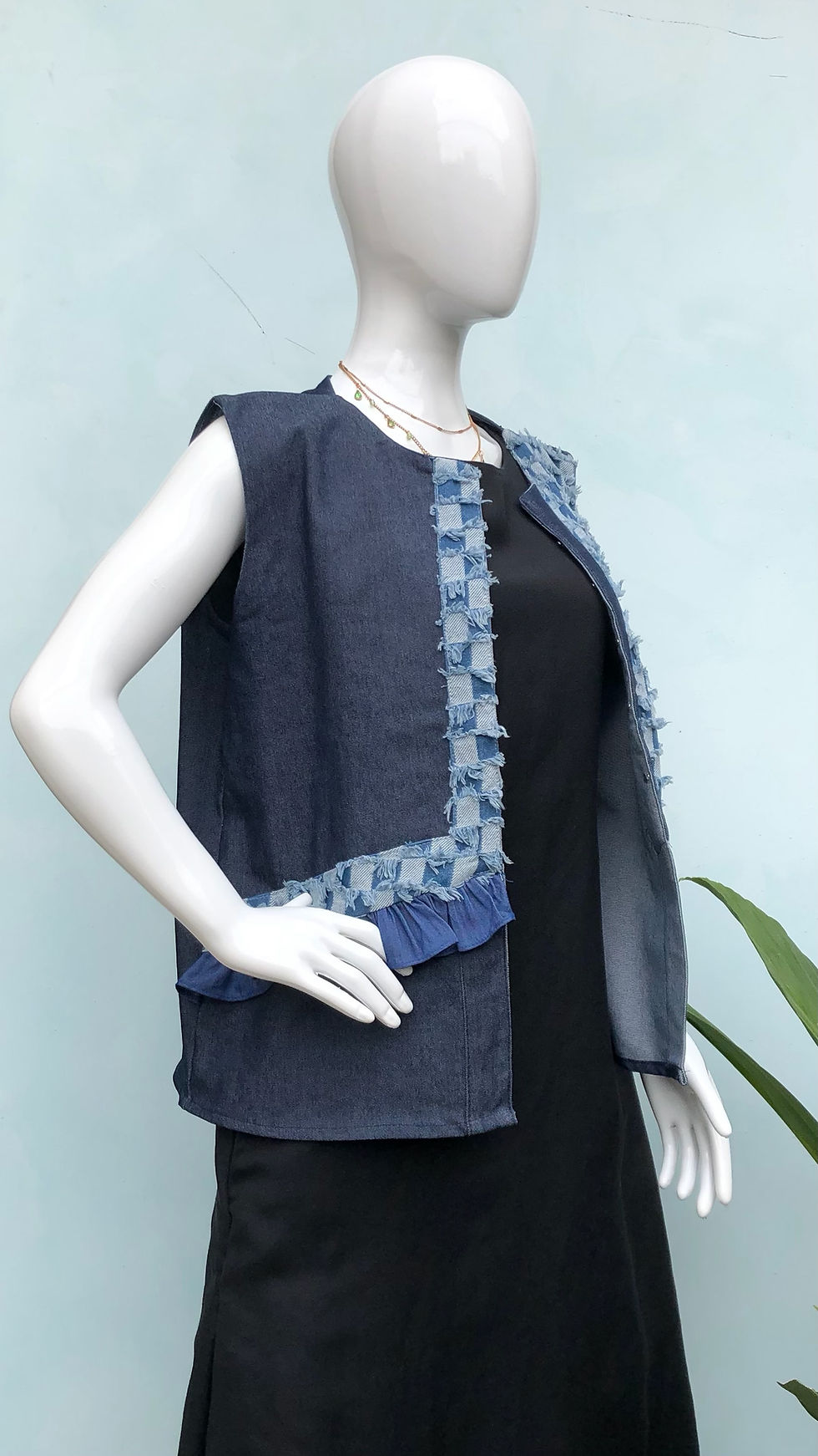 Thumbnail: Adventure Denim Vest-Free size (For Pre-Order)