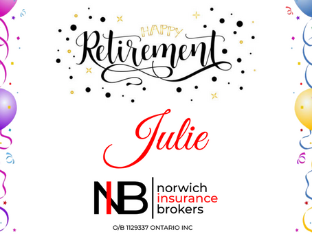 HAPPY RETIREMENT JULIE!