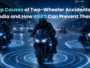 Top Causes of Two-Wheeler Accidents in India and How ARAS Can Prevent Them