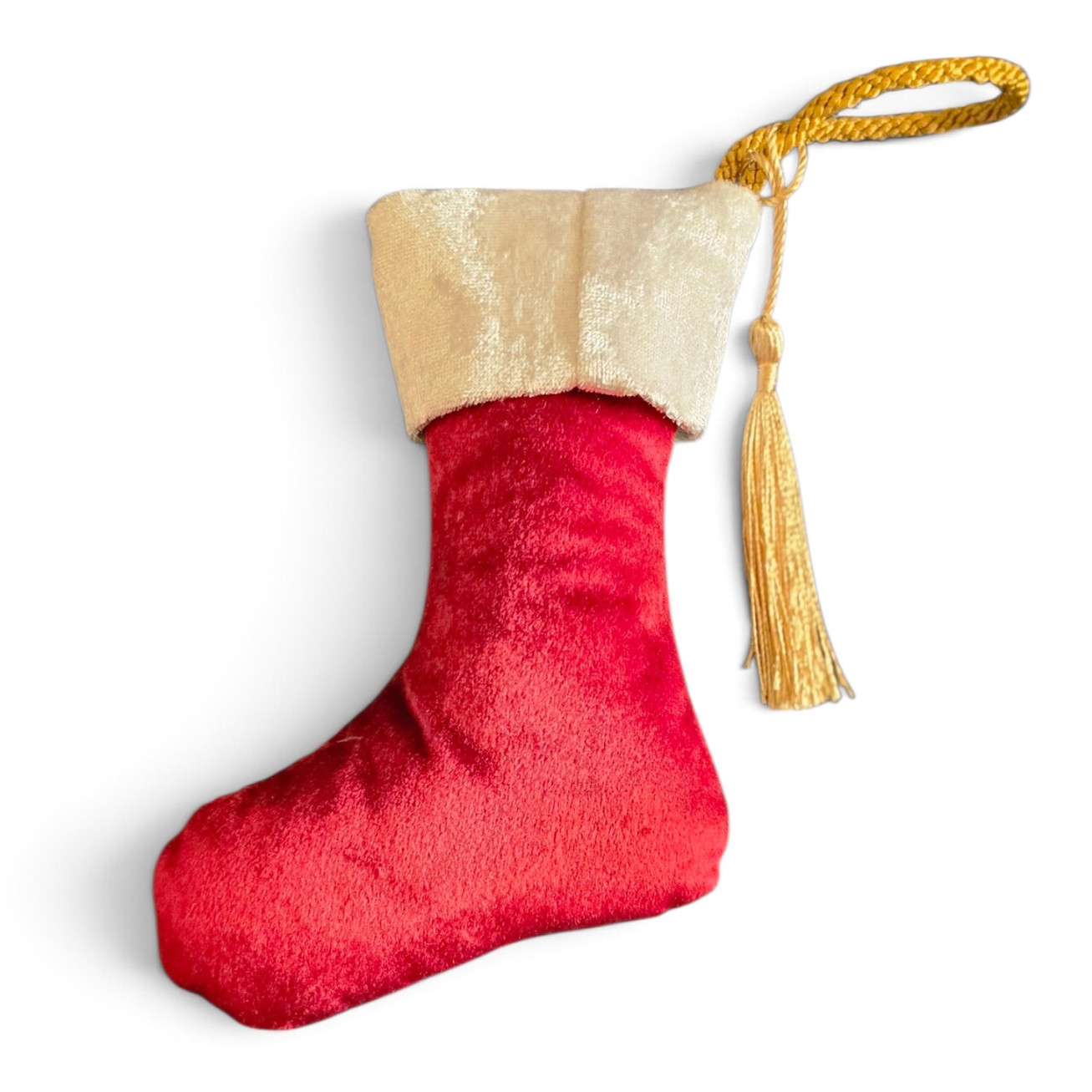 Christmas Mini handmade Christmas stocking dazzling Swarovski