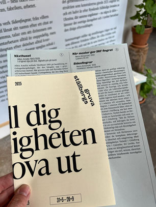 Verksamhetsbesök i Ställbergs gruva