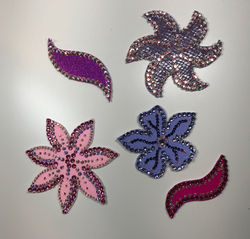 Various Hairpieces - Stoned