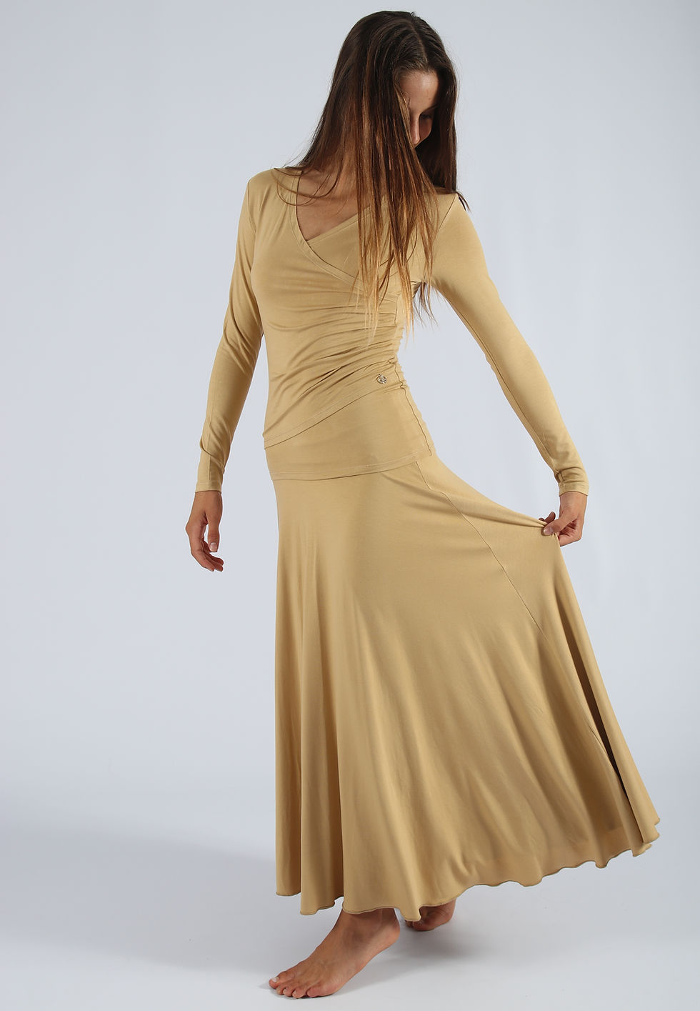 Thumbnail: Freya Wide band Circle skirt