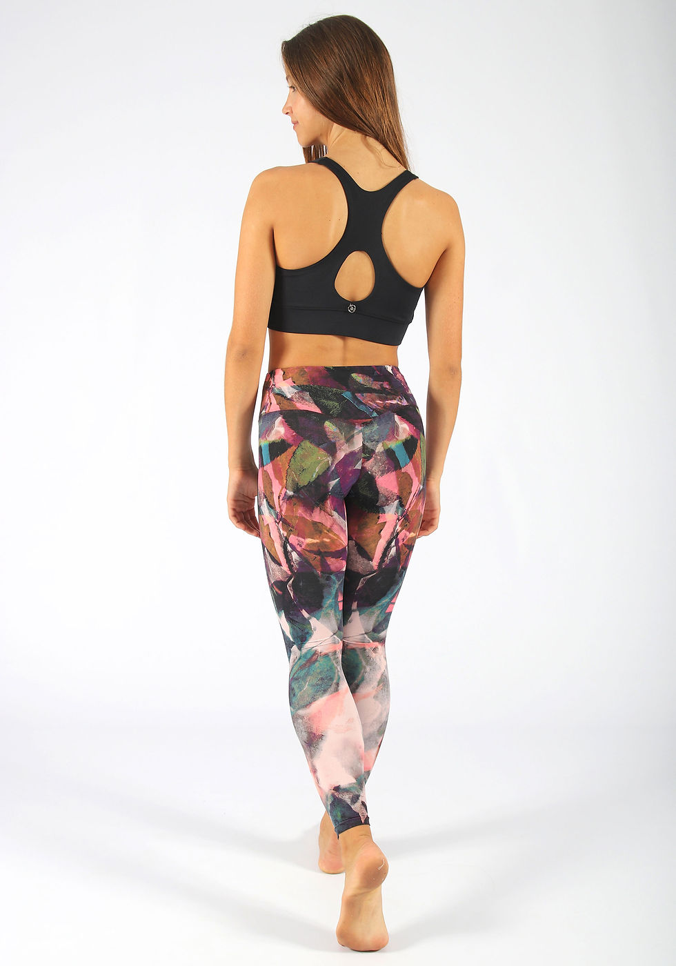 Thumbnail: Barely There Deep "V" leggings full length