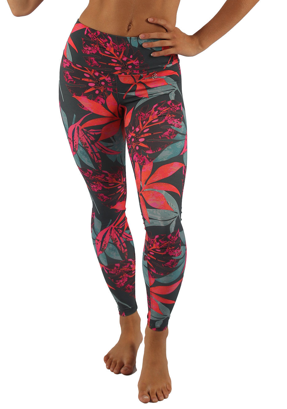 Thumbnail: Body Sculpt, Deep “V”, 7/8 leggings with secret pocket