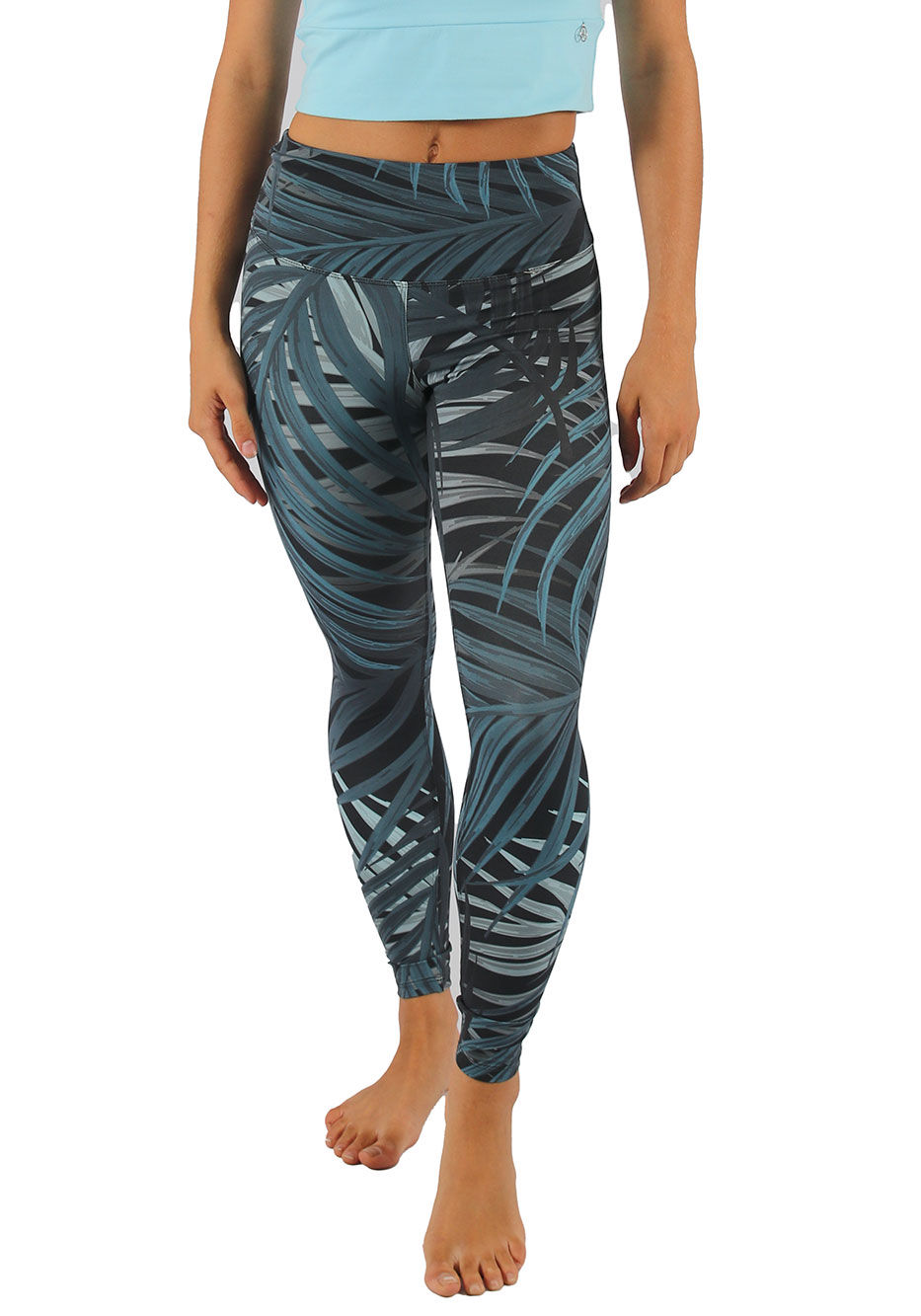 Thumbnail: Body Sculpt, Deep “V”, 7/8 leggings with secret pocket