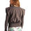Thumbnail: Psyche Cropped Bomber - Terry Fleece
