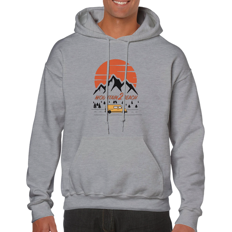 Miniaturbild: Hoodie Mountain2Beach Logo + Text