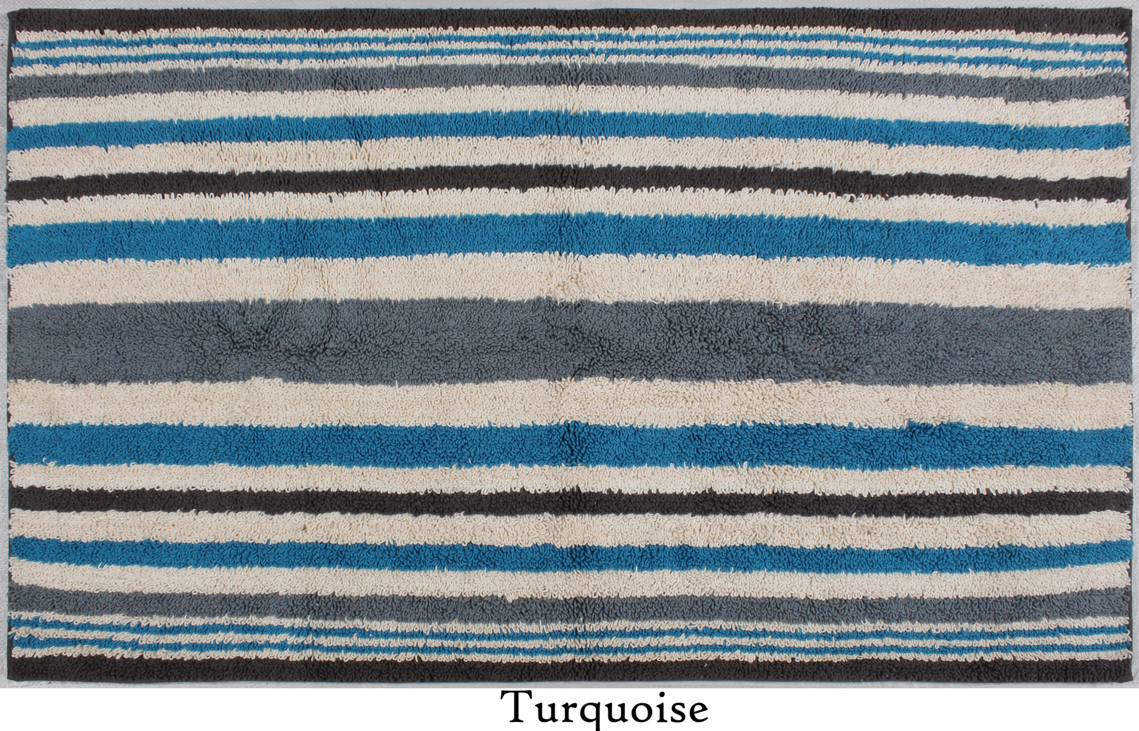 Cotton Firm Tufted Stripes