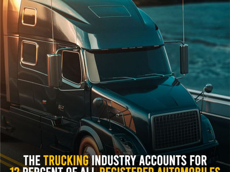 Trucking Accounts For 12% Of All Registered Automobiles In The USA