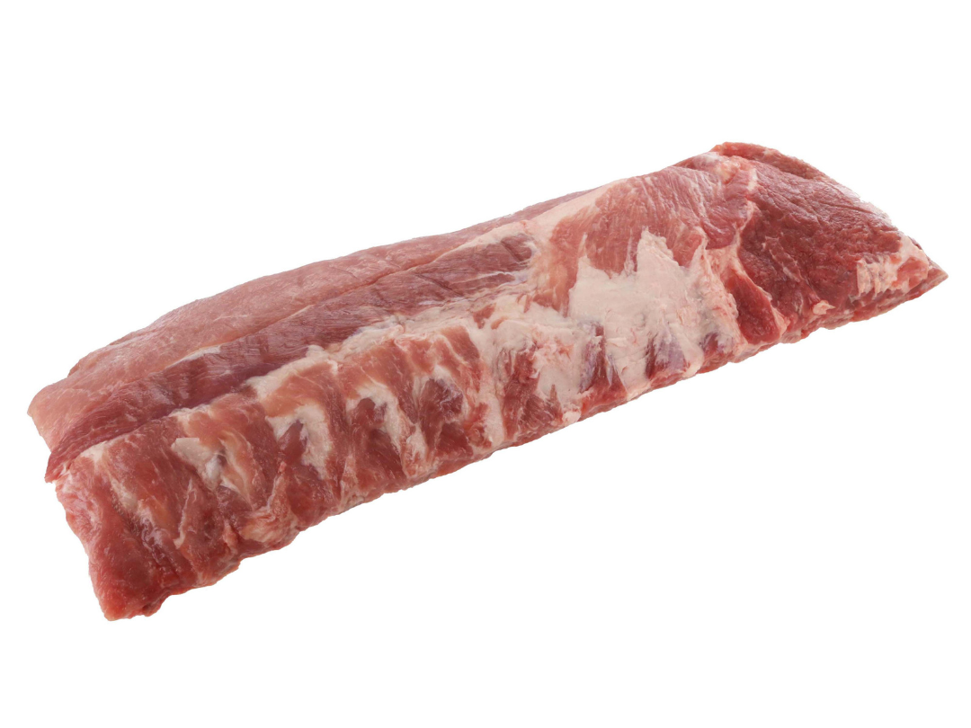 Costillas de cerdo baby back