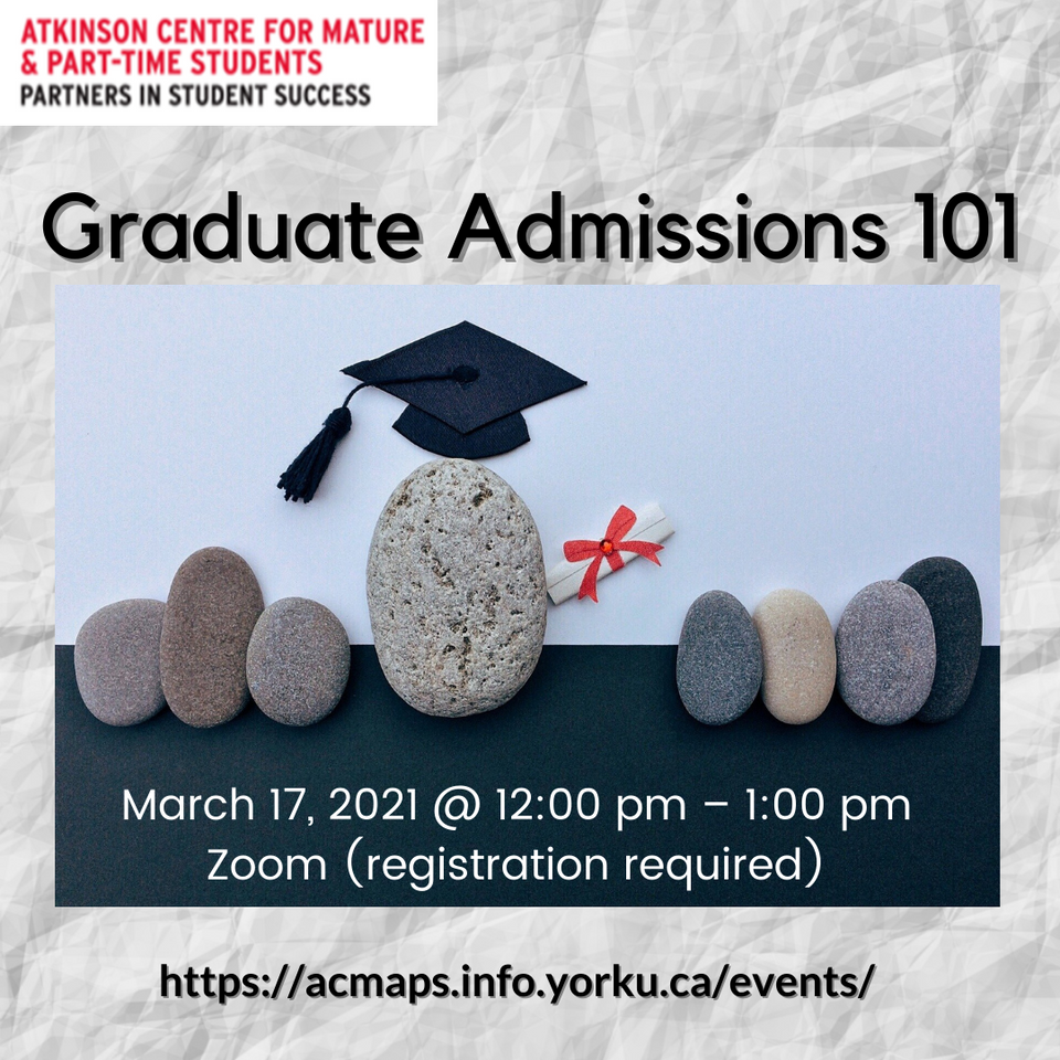 Graduate Admissions Info