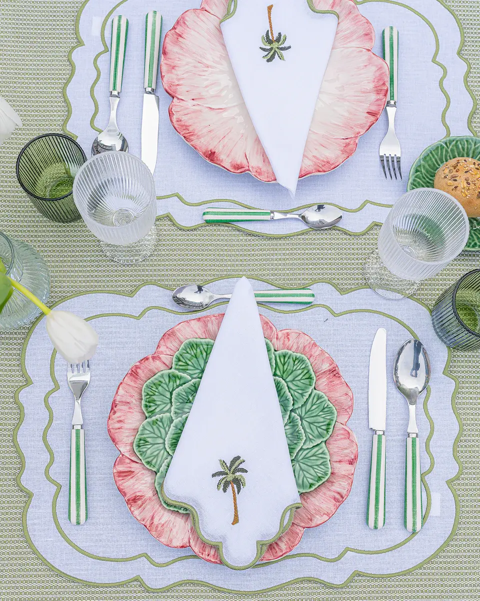 Palm Tree Placemat & Napkin