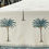 Thumbnail: Palm Tree Blue Tablecloth