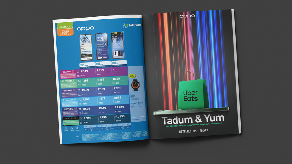 Tadum & Yum broadsheet