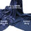 Thumbnail: Navy Solid Navy Foil Heavy VENECHIA Fabric by the yard