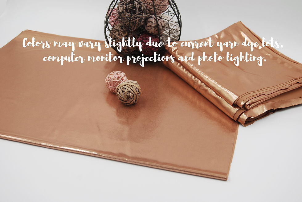 Thumbnail: Rust Solid Rose Gold Foil Heavy VENECHIA Fabric by the yard
