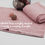Thumbnail: DUSTY PINK Curry URBAN RIB knit Fabric by the yard