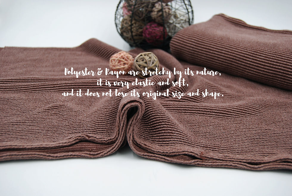 Thumbnail: Curry URBAN RIB knit Fabric by the yard