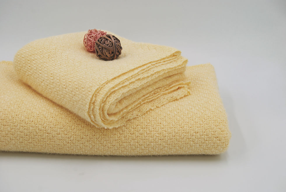Thumbnail: BANANA Chenille Sweater knit "SUGAR" Fabric
