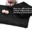 Thumbnail: BLACK Cosy Knit Fluffy hair ANGORA Fabric by the yard