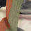 Thumbnail: Brown & Olive Combo Thermal Striped Sweater Knit “MAKARONG PRINT” fabric by the
