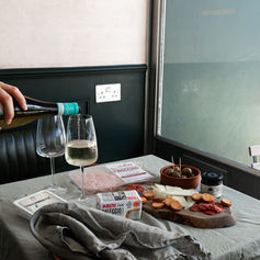 Meat, cheese and antipasti selection box for grazing, parties and gifts