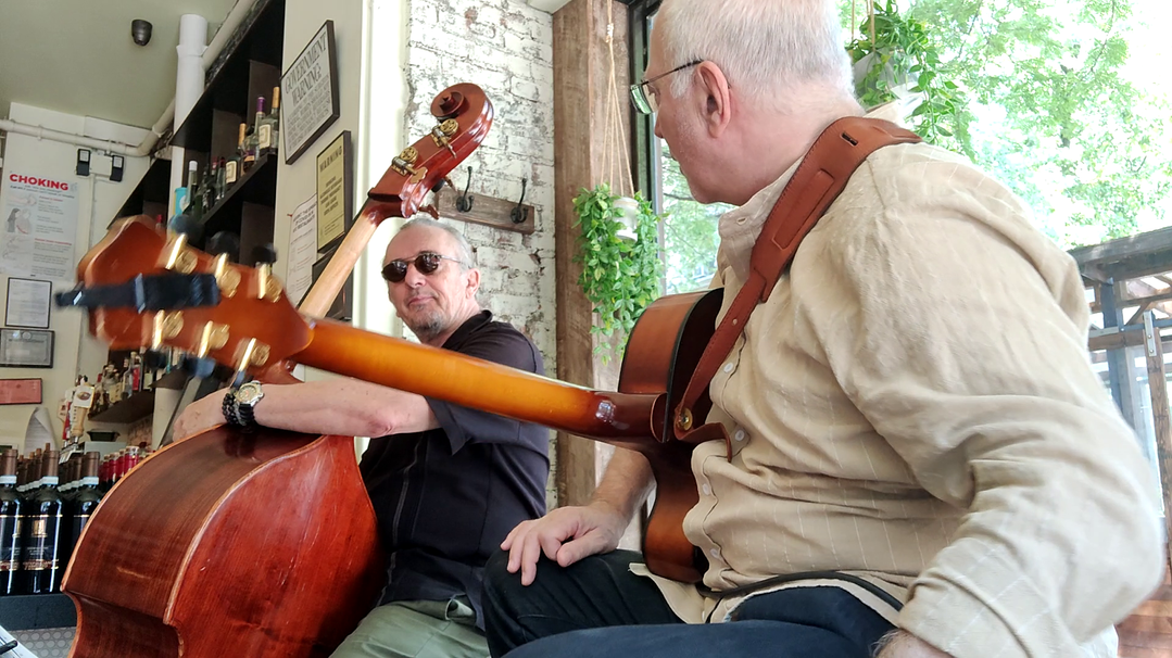 w Mark Hagan, duo at Tartina