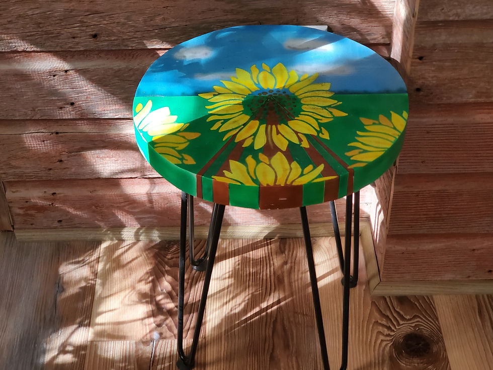 "Sun Flower Table"
