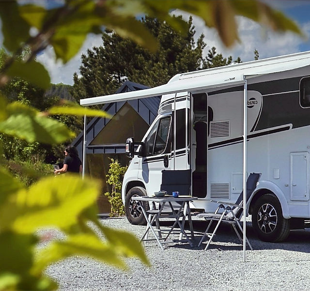 Stellpltze fr Camper - Wohnmobilpark mit moderner Ausstattung
